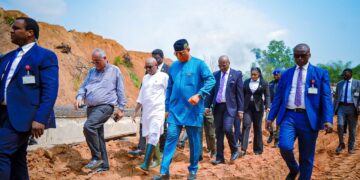 Gov Eno Targets December For Completion Of Uyo Gully Reclamation Project