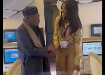 Obasanjo Lauds Air Peace After Lagos-London Flight