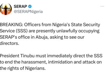 DSS Occupies  SERAP Office In Abuja