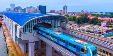 Fire Guts Lagos Blue Rail Line Track