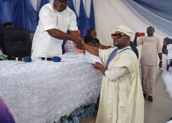 Photos: Bakassi Local Government Chairman Swears in New Executive Team