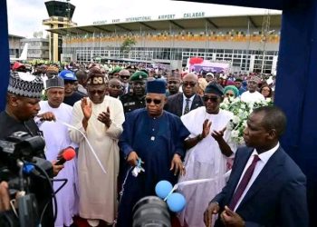 Otu Pledges More Aircraft as Library, Jets Open in Cross River
