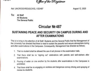 Cross River varsity bans sign-out celebrations